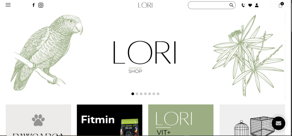 SEO та реклама інтернет-магазину товарів для тварин Lori Shop